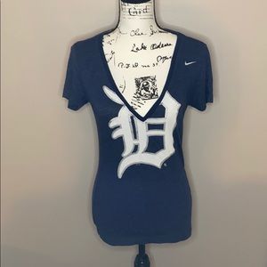 Size small Nike Detroit V-Neck T Shirt
